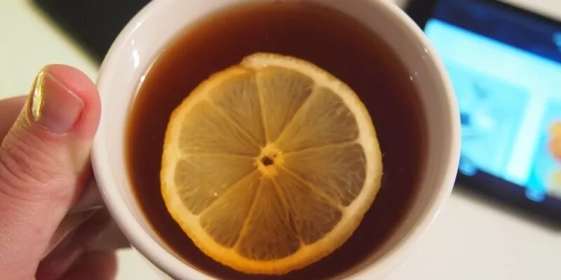 herbata z cytryną