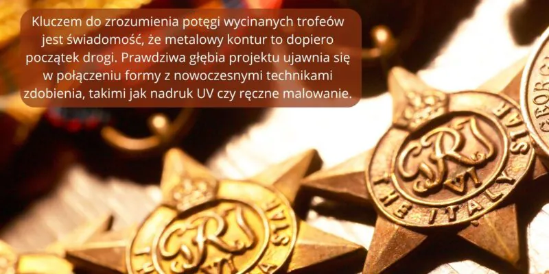 medale wycinane